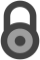 Dark Grey Closed Access Symbol